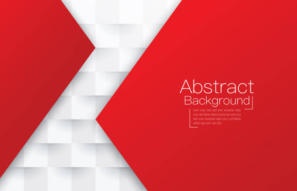 Red and white abstract background vector. Vector illustration was made in eps 10 with gradients and transparency. red white stock illustrations