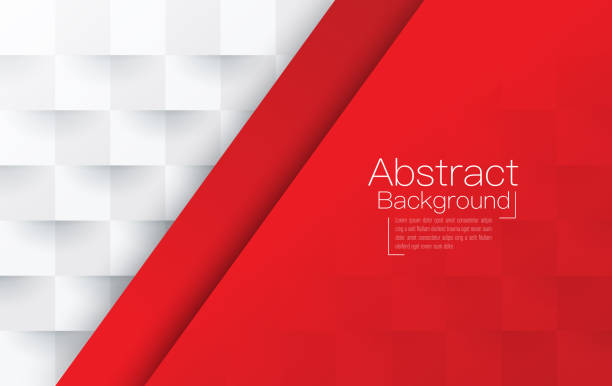 Red and white abstract background vector. Vector illustration was made in eps 10 with gradients and transparency. red backgrounds stock illustrations