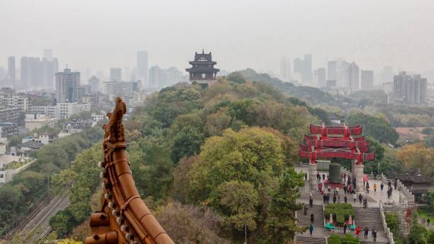 istock A hilltop vista in Wuhan, China 1069169584