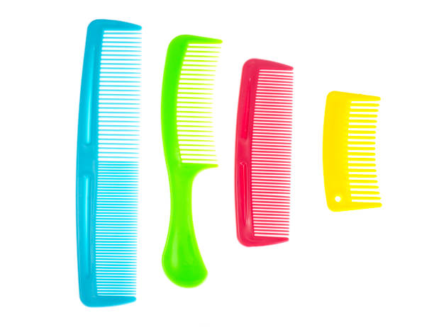 istock Set of color comb hair 1069175954