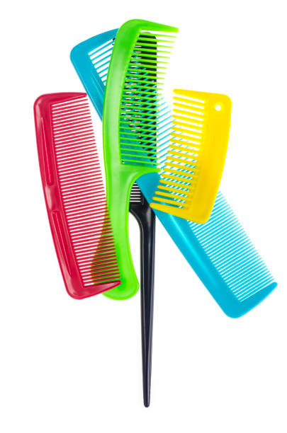 istock Set of color comb hair 1069175980