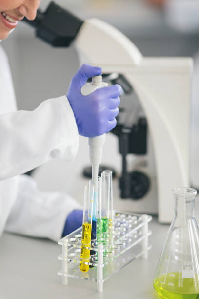 istock Senior female scientist working in laboratory 1069177084
