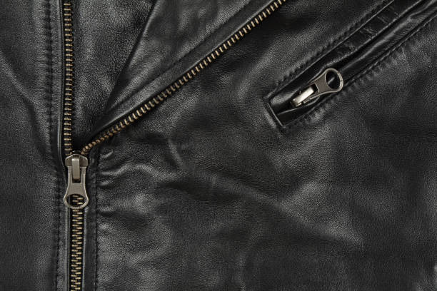 istock Close-Up Of Leather Jacket Details 1069181862