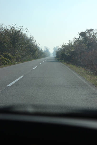 istock Road to rural land 1069185368