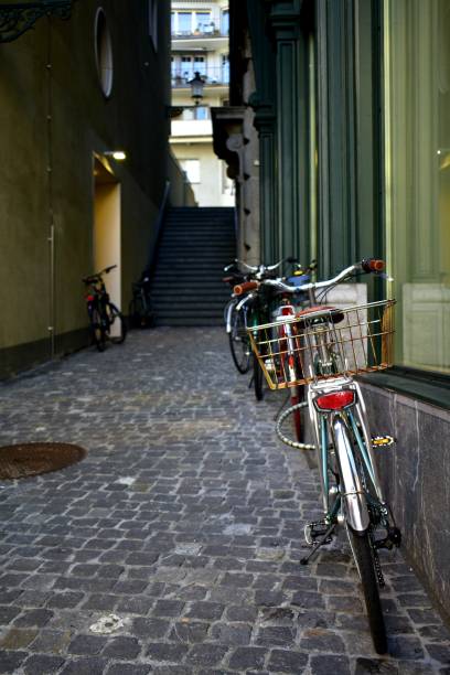 istock Alley Bicycle Stop in Zurich 1069185940