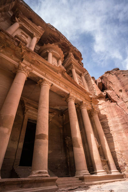 istock Al-Khazneh, The Treasury temple in Petra 1069204570