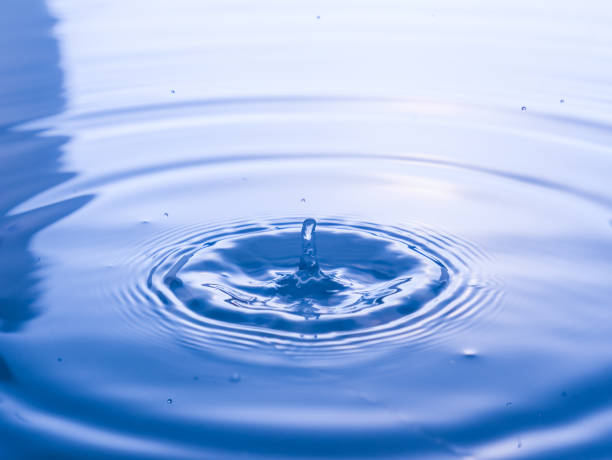 istock Close-Up Of Drop Falling On Rippled Water 1069216306