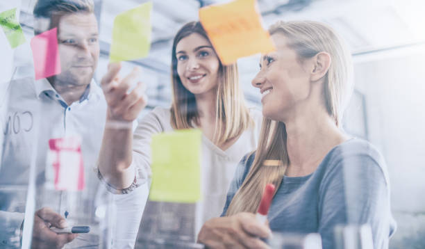 istock Young creative business people meeting at office. 1069239298