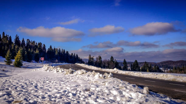 istock Winter landscapes of the Carpathians 1069246562