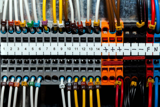 istock Industrial Electricity Power Equipment Wires and Lines 1069248444