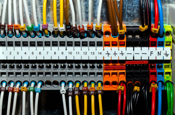 istock Industrial Electricity Power Equipment Wires and Lines 1069248488