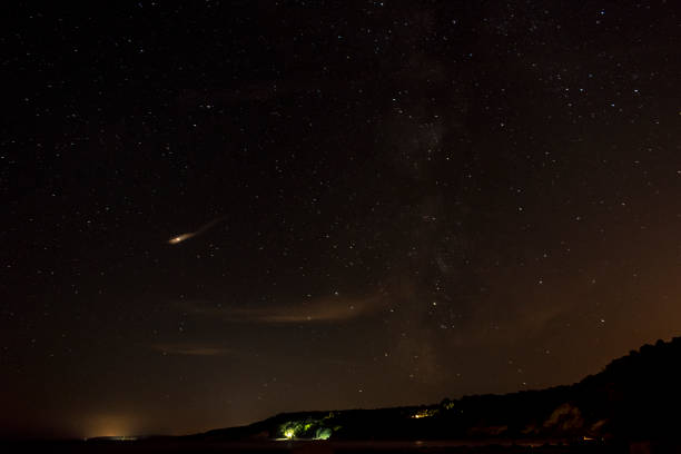 istock The Milky Way Galaxy one summer night. 1069262678