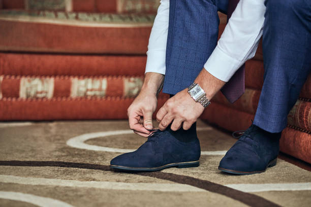 istock businessman clothes shoes, man getting ready for work,groom morning before wedding ceremony 1069264050