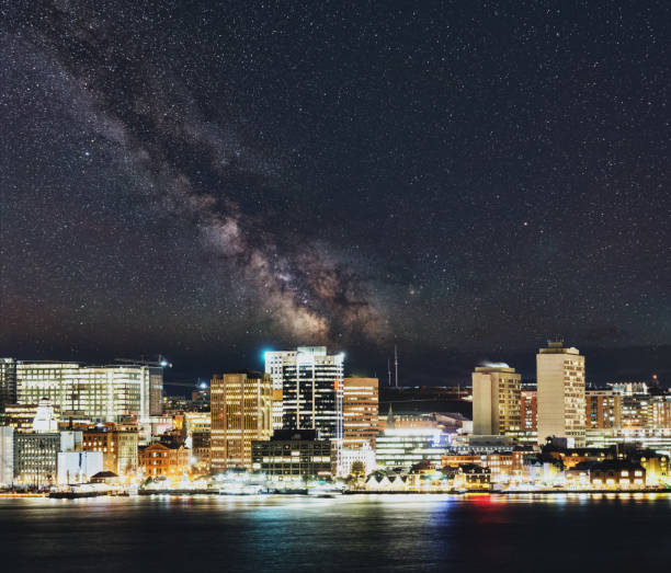 istock City in the Stars 1069276712