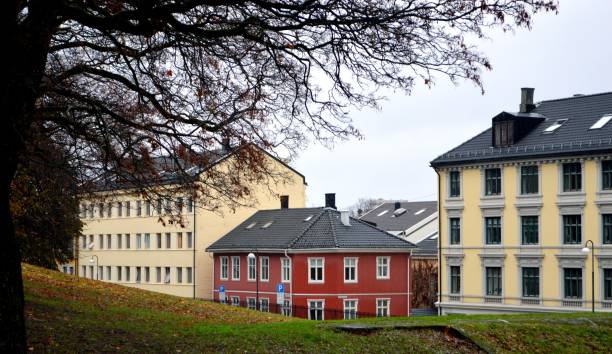 istock Historic residential district of Oslo, Norway 1069283200