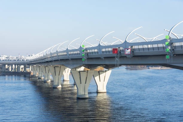istock View of the viaduct and the bay ship arch. 1069304442