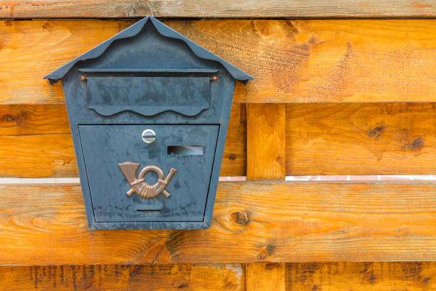 istock A beautiful mailbox hangs waiting for newspapers, parcels and letters. 1069305200