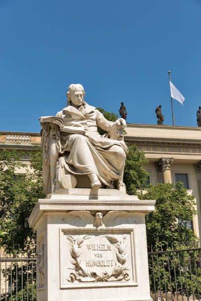 istock Wilhelm Humboldt statue outside Humboldt University in Berlin, Germany. 1069310202
