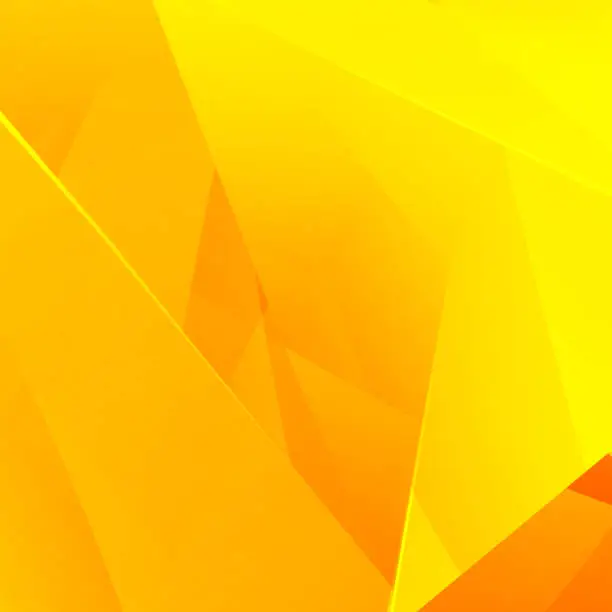 Vector illustration of Abstract Bright Yellow Background