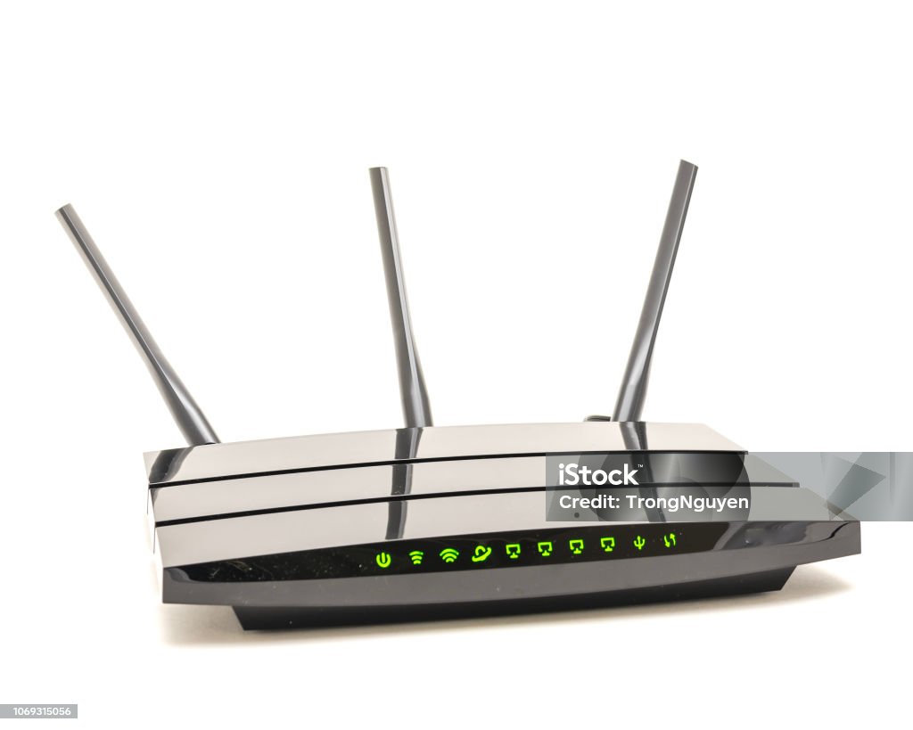 Working Wireless Router Cable Modem With Connection Status Lights ...