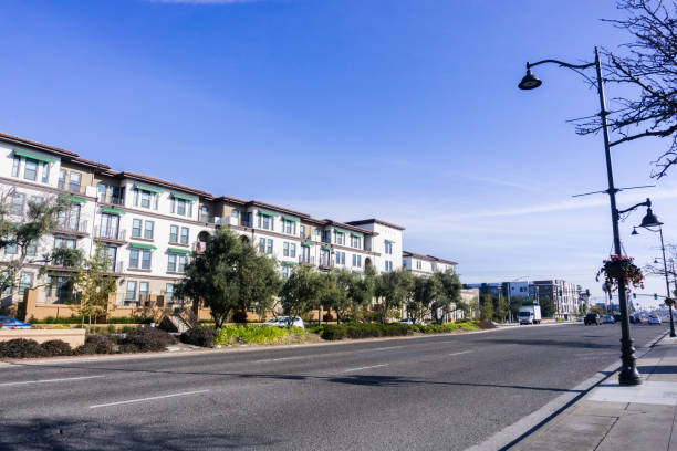 istock Street in Santa Clara, California 1069322172