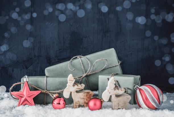 istock Christmas Decoration, Copy Space For Advertisement, Bokeh, Snow 1069330402
