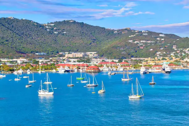 Photo of Charlotte Amalie Bay in Saint Thomas Island