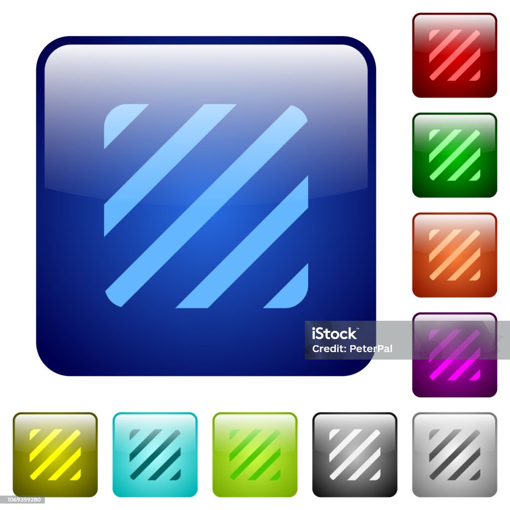 Button Color Square Texture Color Square Buttons Stock Illustration - Download Image Now ...