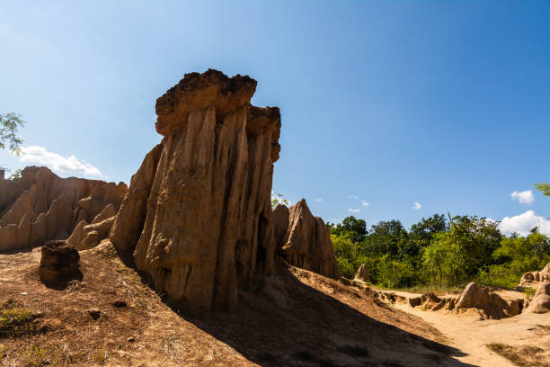 istock soil textures of  Sao Din Nanoy, Nan Province, Thailand . 1069362002