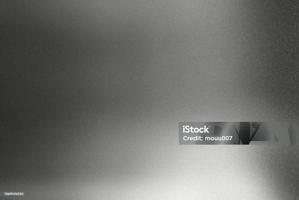 Texture of glossy gray hard plastic, abstract background Textured Stock Photo