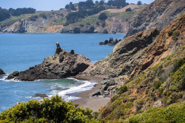 istock Rocky coves and sandy beaches 1069435976