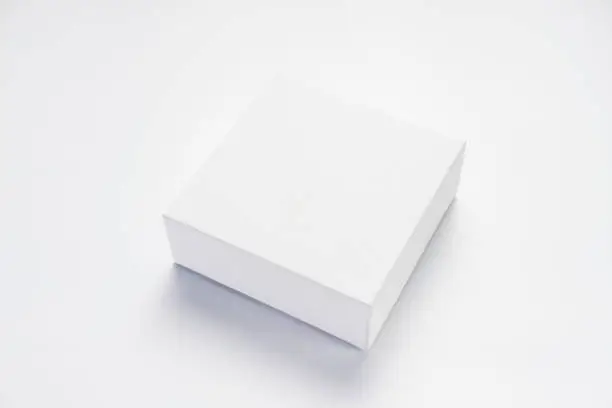 Photo of An empty white box