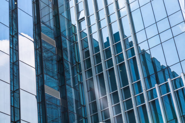 istock Detail glass building background 1069448188