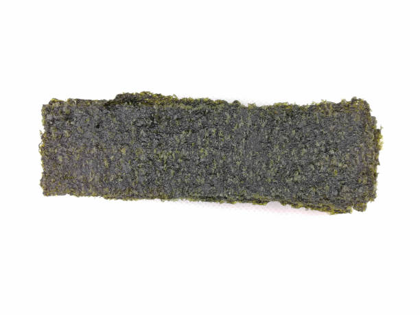 istock Japanese food nori dried seaweed sheets 1069453152