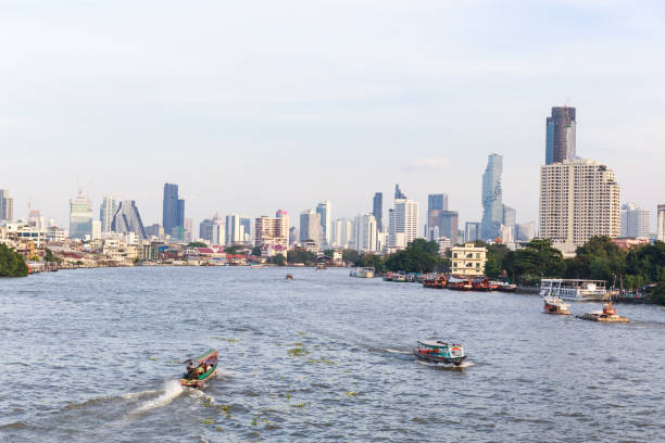istock View of capital city and the river 1069481736