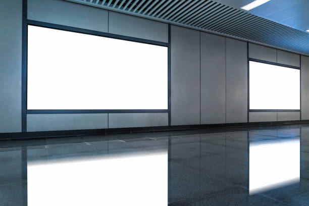 istock Blank billboard in subway. Useful for your advertising. 1069484908