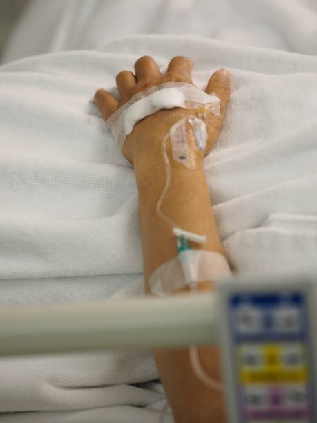 istock Patients sleep to saline at the hospital ward 1069489846