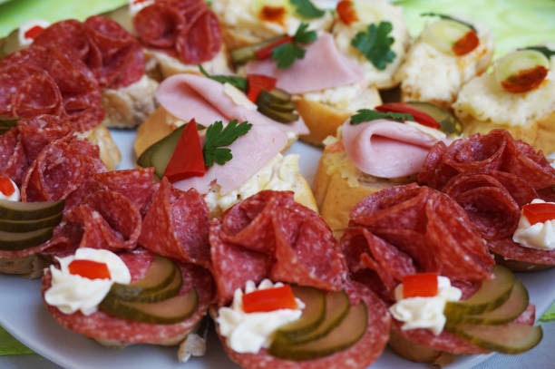 istock czech sandwiches - typical czech gourmet food 1069493526
