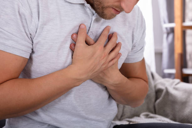 istock Man Suffering From Chest Pain 1069502850