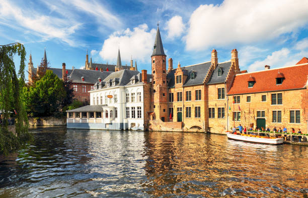 istock Bruges at day, Belgium historical city 1069504890