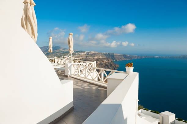 istock White architecture on Santorini island, Greece. 1069504906