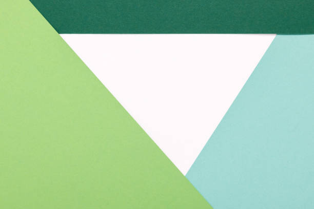 istock colored paper texture minimalism background. geometric shapes and lines 1069504970