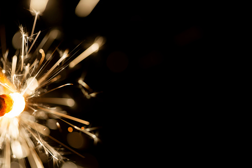Abstract Sparkler Background
