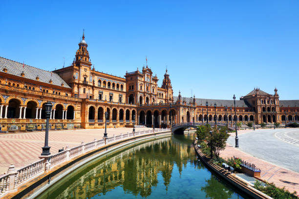 istock Plaza de Espana in Seville 1069511812