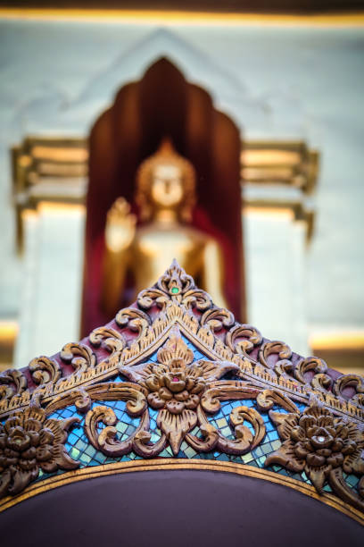 istock Detailing and construction of a asian temple. 1069536968