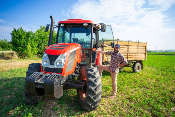 istock The beginning of the farming day 1069538702
