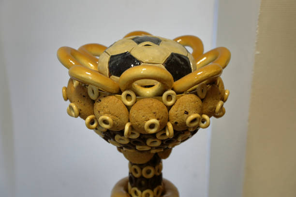 Trophy isolated