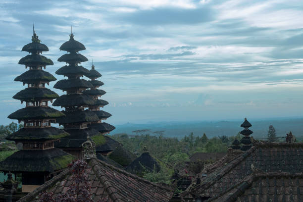 istock Pura Besakih temple complex in Bali, Indonesia in sunset 1069552012