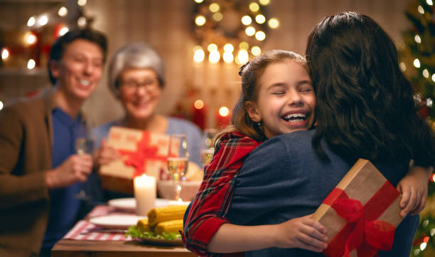 istock family celebrating Christmas 1069564310