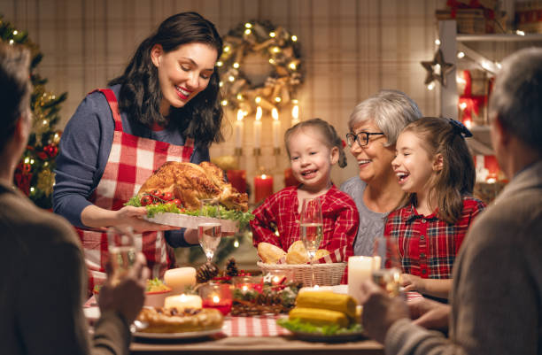istock family celebrating Christmas 1069564384